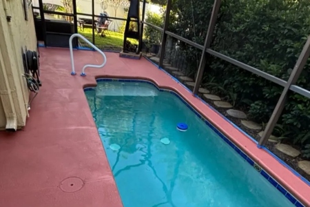 Pool Deck Cleaning